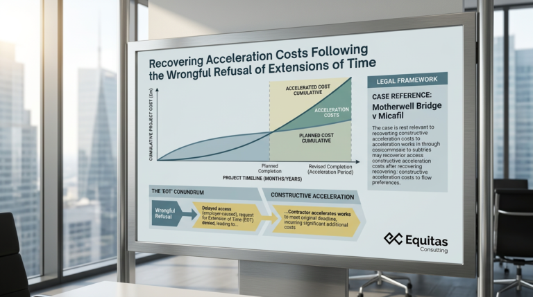 Recovering Acceleration Costs Following the Wrongful Refusal of Extensions of Time: Lessons from Motherwell Bridge v Micafil